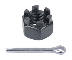 1928-1931 Front Brake Wedge Stud Assembly Mounting Nut Kit, 4 Pcs