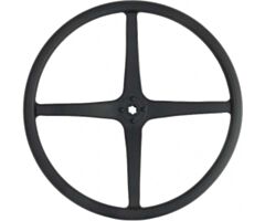 1928-1929 Steering Wheel, Splined Hub, Black