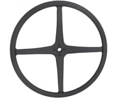 1928-1929 Steering Wheel, Keyed Hub, Black, Clearance