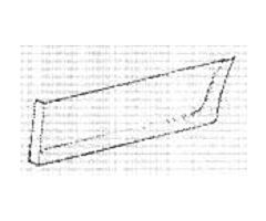 1930-1931 rep.paneel achter deur tudor  p. set