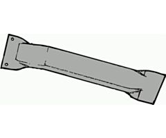 1930-1931 Rumble Compartment Rain Gutter Support Bracket, Roadster