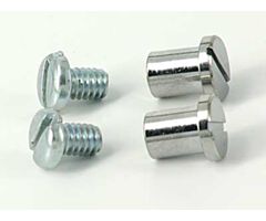 1926-1934 Windshield Pivot Bolt & Nut - Chrome