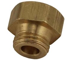 1928-1929 Carburetor Lower Drain Plug, Brass