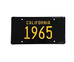65 California Kentekenplaat