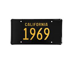 69 California License Plate