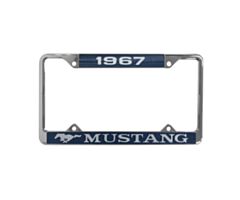 67 Mustang License Plate Frame