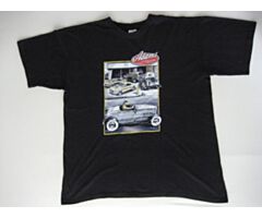 Adams Classic Cars T-Shirt, Black, Male, L