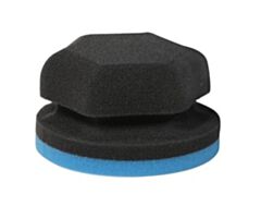 Adam's Polishes Hex-Grip Hand Polish Applicator, Blue, Clearance