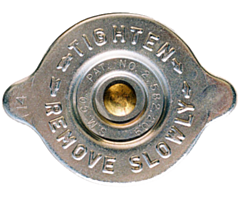 64-66 Radiator Cap, Zinc