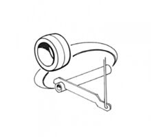 67-70 Clutch Ball Bushing, Big Block V8, Each