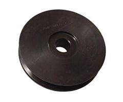 65-73 Alternator Pulley, HiPo, Black Steel