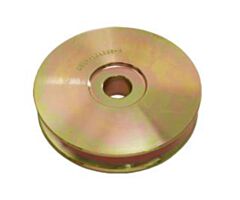 65-73 Alternator Pulley, HiPo, Yellow Steel