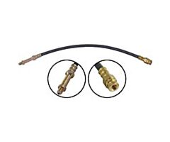 65-71 Brake Hose, Front, Drum, L or R, F100, F250