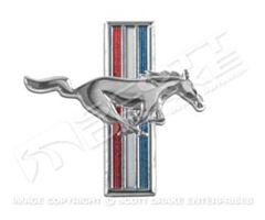 64-66 Fender Emblem, Running Horse, RH