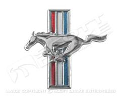 64-66 Scherm Embleem, Running Horse, LH