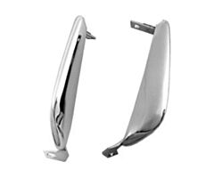 64-66 Bumper Guards Front, Set