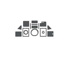 64-68 Verwarming Afdichting Set, (67/68 zonder Airco)
