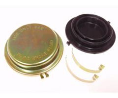 64-66 Master Cylinder Cap, Disc, Gold