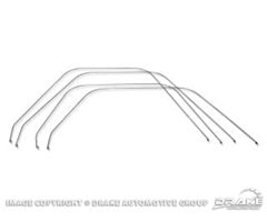 64-66 Seat Upholstery Bolster Wires, Standard, Set of 4