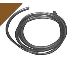 65-70 Afwerk bies, Saddle/Bruin, p/Voet = 0,30meter (Op=Op)