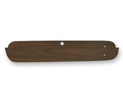 65-66 Glove Box Door Woodgrain, Metal Backed