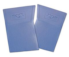 65-73 Pony Floor Mats, Dark Blue