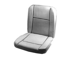 64-66 Seat Foam, Pony, 1 Bucket, with List Wire