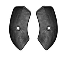 64-67 Seat Hinge Covers (Black)