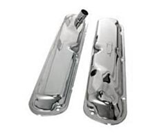 65-67 Valve Covers, 289 Hi-Po, Chrome, Concours