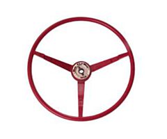 66 Steering Wheel, Dark Red