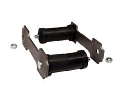 66-73 Leaf Spring Shackle, for Dual Exhaust, 1/2"