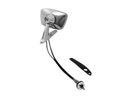 67 Buitenspiegel, Afstand Bediend, Met Convex glas, Show Quality, LH