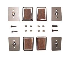 68 Door Pull End Cap Kit, Deluxe