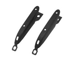 67-68 Bumper Guard Rear, Black, set