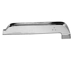 67-68 Dashboard Paneel, Bovenste Deel, Deluxe Chrome, zonder Inleg