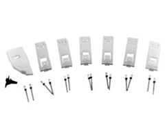 67-68 Rocker Molding Hardware (LH)