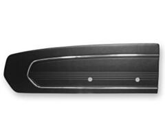 67 Door Panels, Standard, Black