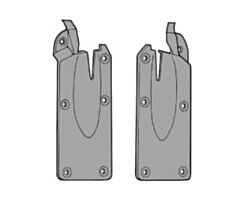 67-68 B-Stijl - Achterijraam Afdichting, set