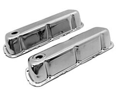 67-70 Valve Covers, Chrome, 390-427-428