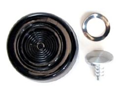 68-73 Window Crank Knob & Pin (Black)