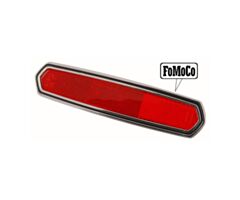 68 Zijreflector, Achter (laat Model na 2/15/68) met Logo