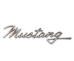 68 Mustang Fender Emblem