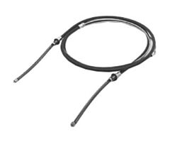 68 Parking Brake Cable, Rear, 6 cyl., RH