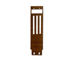 68 Heater Control Panel Wood Insert