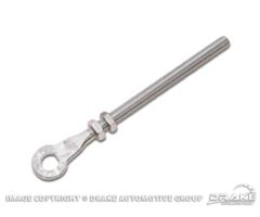 67-70 Clutch Rod, Adjustable, 390-428 V8