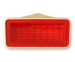 69 Side Marker Light Lens, Rear