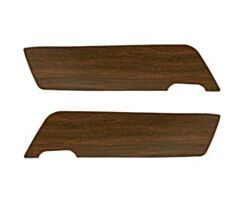 69-70 Door Panel DeLuxe Inserts, Walnut