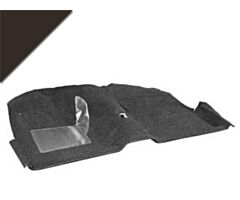 65-68 Molded carpet, Coupe, Black