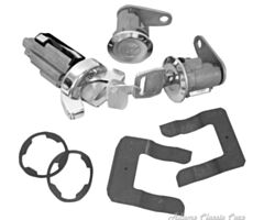 70-73 LOCK KIT IGNITION & DOOR 1970-73