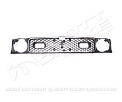 71-72 Grille, Mach 1, with stainless steel moldings